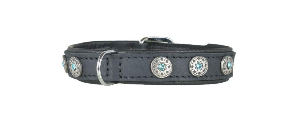 Hundehalsband leder schmuckhalsband 