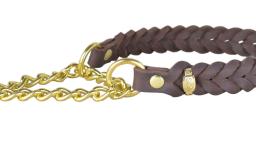 Hundehalsband mit Kette
